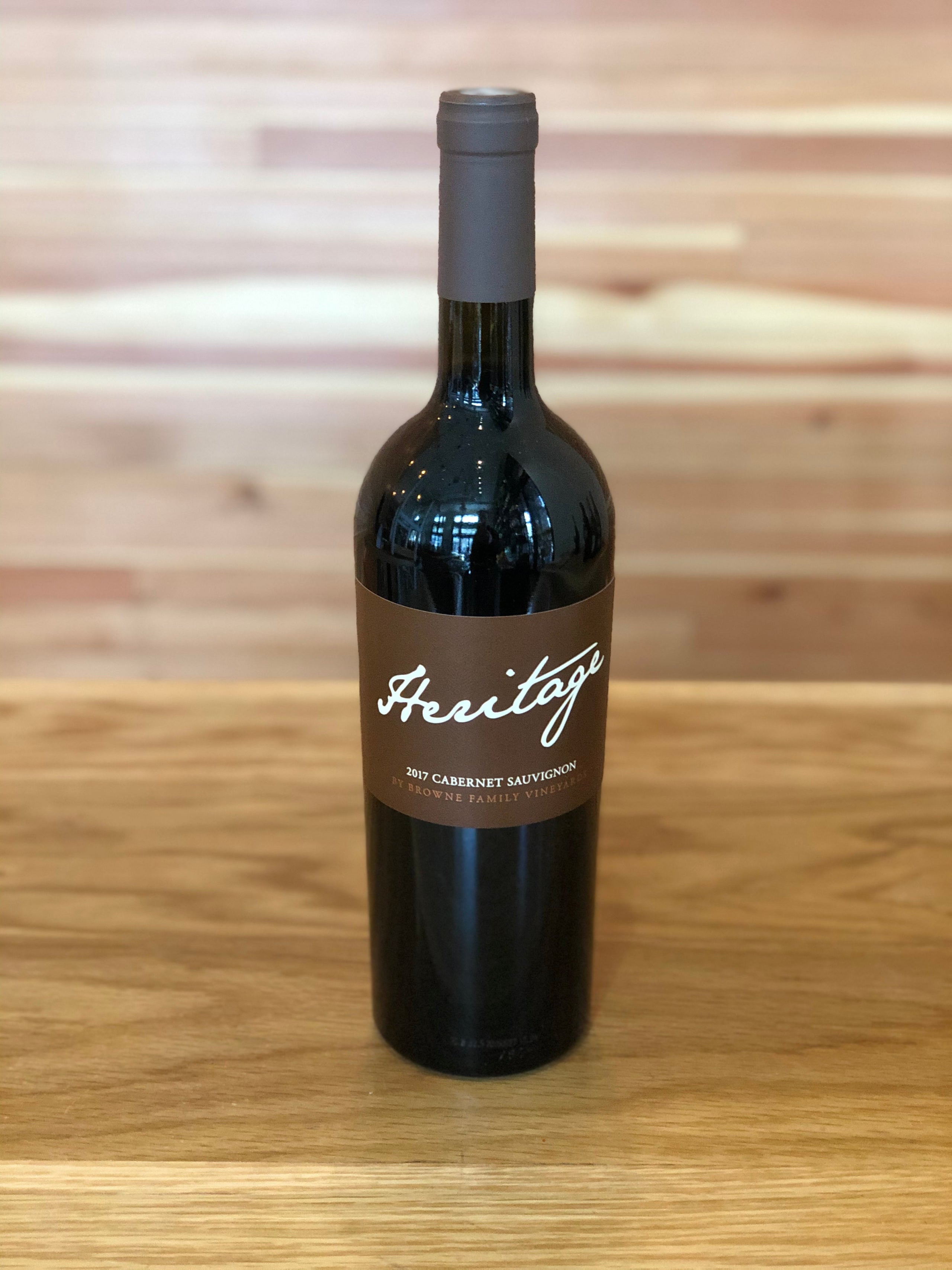 Browne Family Vineyards "Heritage" Cabernet Sauvignon (Red, Bottle)