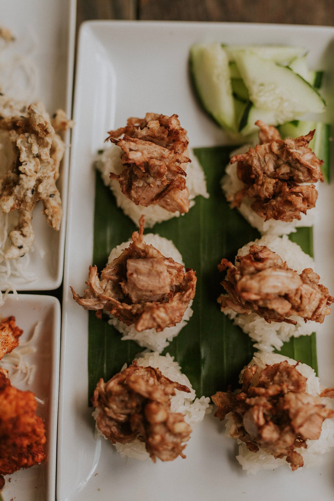 Garlic Jackfruit on Sticky Rice, photo 2 of 2