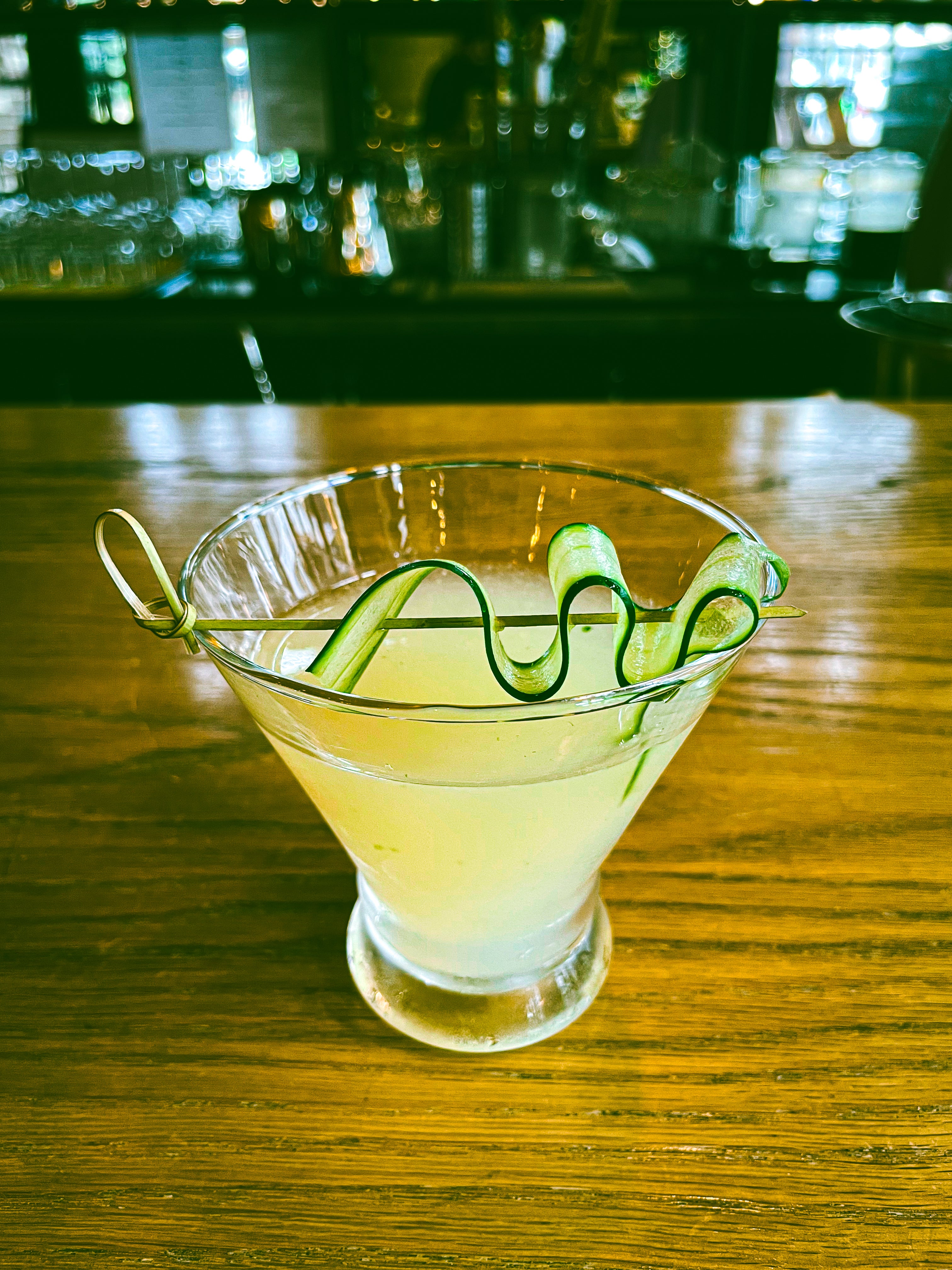 Cucumber Gimlet